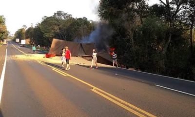 Três pessoas morreram em acidente na BR-277