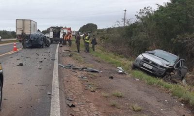 Grave colisão deixa dois mortos na BR-116, em Barra do Ribeiro