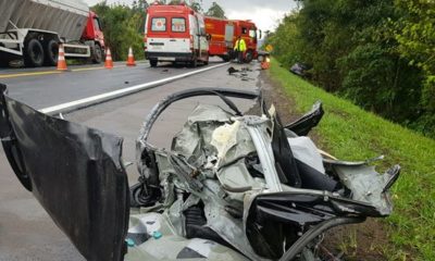 Jovem de 21 anos morre em grave acidente na BR-386