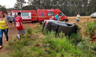 Grave colisão envolvendo carro e moto é registrada ERS-211