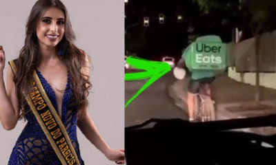 Prefeito retira título de Miss da modelo que debochou de entregador que usava bicicleta