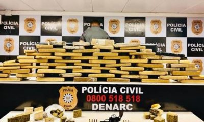 Homem é preso com 50 Kg de maconha em Porto Alegre