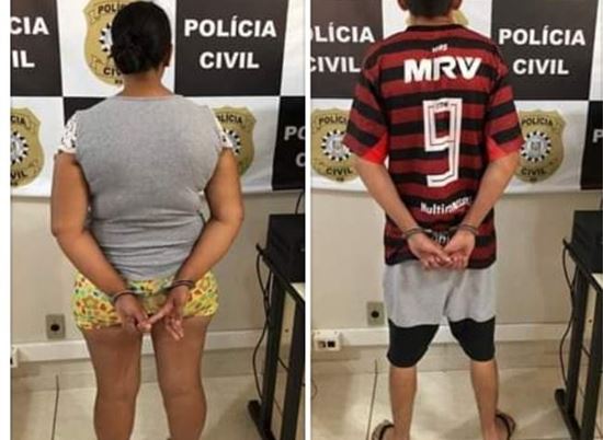 Casal é preso por tráfico de drogas, em Tapejara