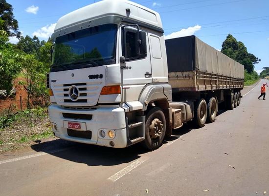 Morre mulher que foi atropelada por carreta na RS 480, em Barão de Cotegipe