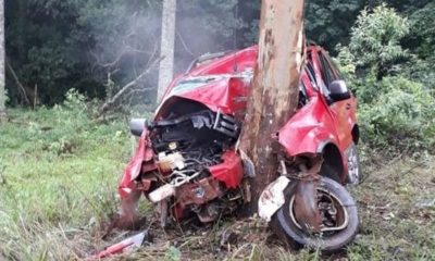 Grave acidente deixa vítima presa nas ferragens na ERS 331, em Viadutos