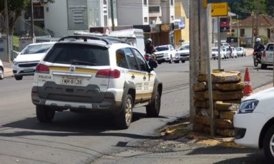 Autores de furto em estabelecimento são surpreendidos pela BM, em Erechim